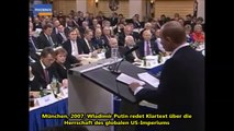 Putin über NWO (Neue Weltordnung), Globalisierung, US-Imperialismus