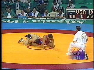 Angle, Kurt (USA) vs Jadidi, Abbas (IRI)