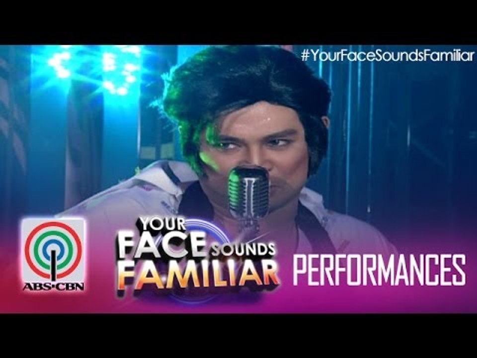Your Face Sounds Familiar:  Jed Madela as Elvis Presley - "Teddy Bear"
