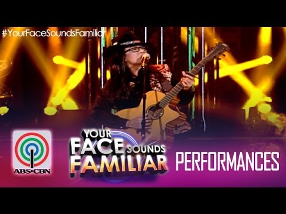 Your Face Sounds Familiar: Tutti Caringal as Freddie Aguilar - "Anak"