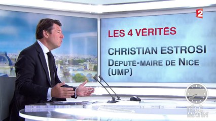 Les 4 Vérités - Christian Estrosi : la brouille chez les Le Pen, "une obscénité"