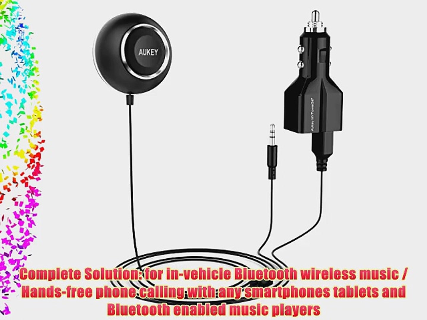 Aukey car bluetooth deals