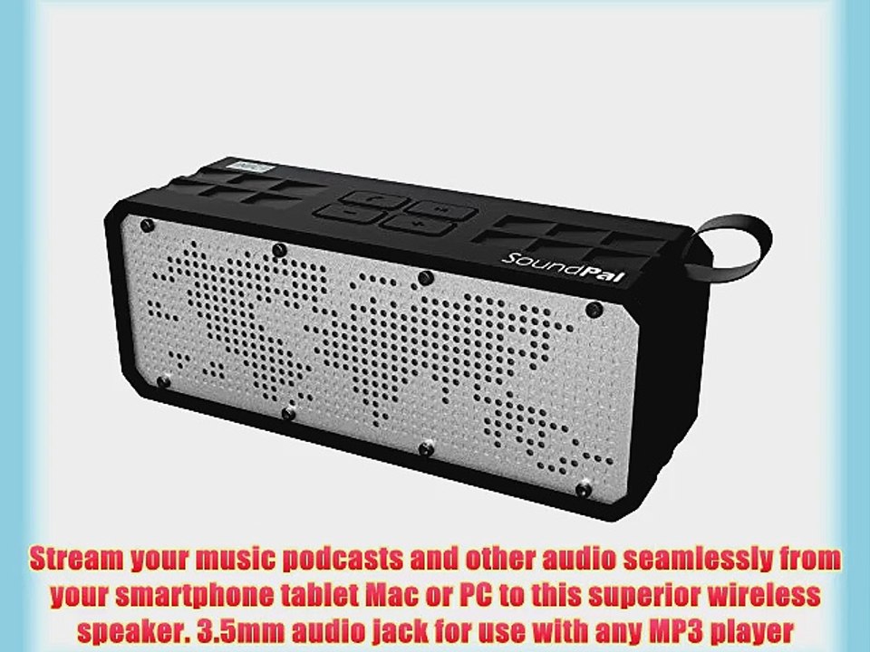SoundPal SoundPal Free Spirit 12 Watt Rugged Bluetooth Water-Resistant Shockproof Wireless