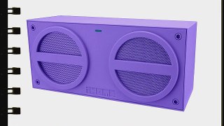 iHome iBN24UC Bluetooth Rechargeable Stereo Mini Speaker Purple