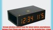 NFC Alarm Clock Speaker System with USB Charging and LED Display by GOgroove - Works With Apple