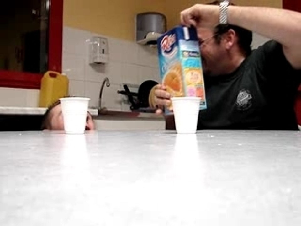 papa c'est quoi cette bouteille d'orange