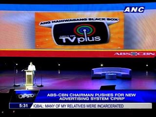 ABS-CBN chairman pushes for new advertising system