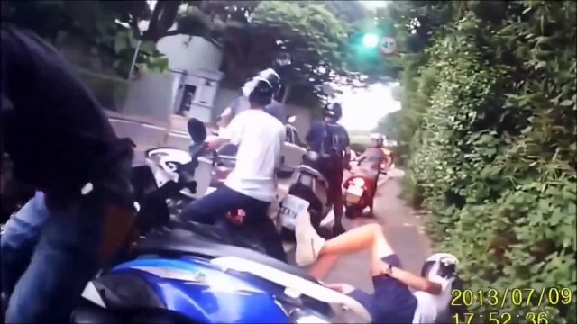 Araç Kamerasına Takılan Kaza Görüntüleri