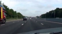 Driving in the UK (England Motorways) - M1 from Jct 26 (Nottingham) Northbound