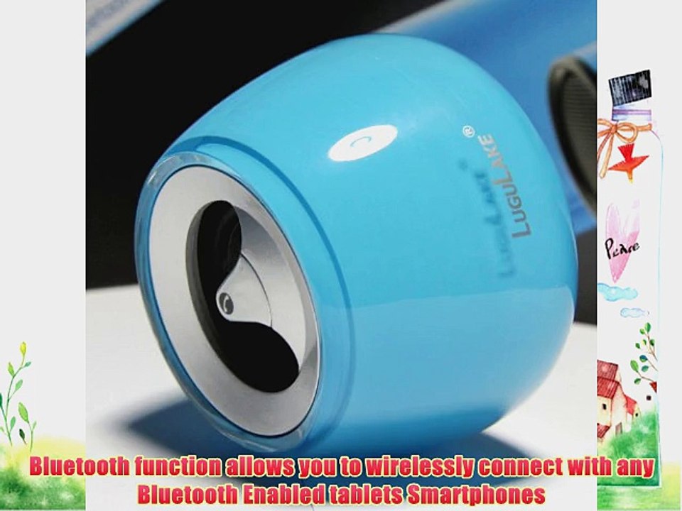 Lugulake Crystal Shaped Mini Portable Bluetooth 3.0 Wireless Speaker System For System iPad