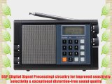Tesslor M8 Rechargeable AM/FM DSP (Digital Signal Processing) Radio MP3 Player