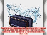 Turcom Acousto Shock 30 Watt Rugged Water Resistant Wireless Bluetooth Speaker - Frustration-Free