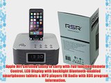 [Apple Certified] RSR DS406 Ultra-Portable Bluetooth Speaker FM Radio and Alarm Clock MFI Lightning