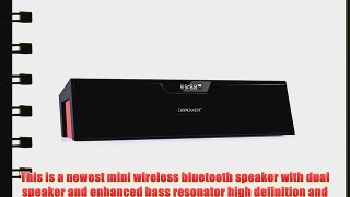 DBPOWER? Wireless Bluetooth Stereo Speaker with LED Display Portable Dual Speakers and Enhanced