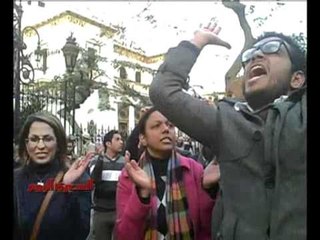 يوميات الثورة: اعتصام أمام مجلس الشعب