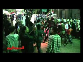 احتفالات أسيوط بإسقاط النظام