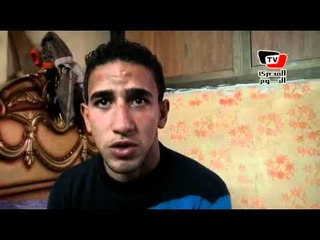 «المصري» مع عائلة شهيد «مجزرة بورسعيد»