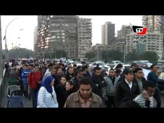 طلبة «القاهرة» تودع شهداء «مجزرة بورسعيد»