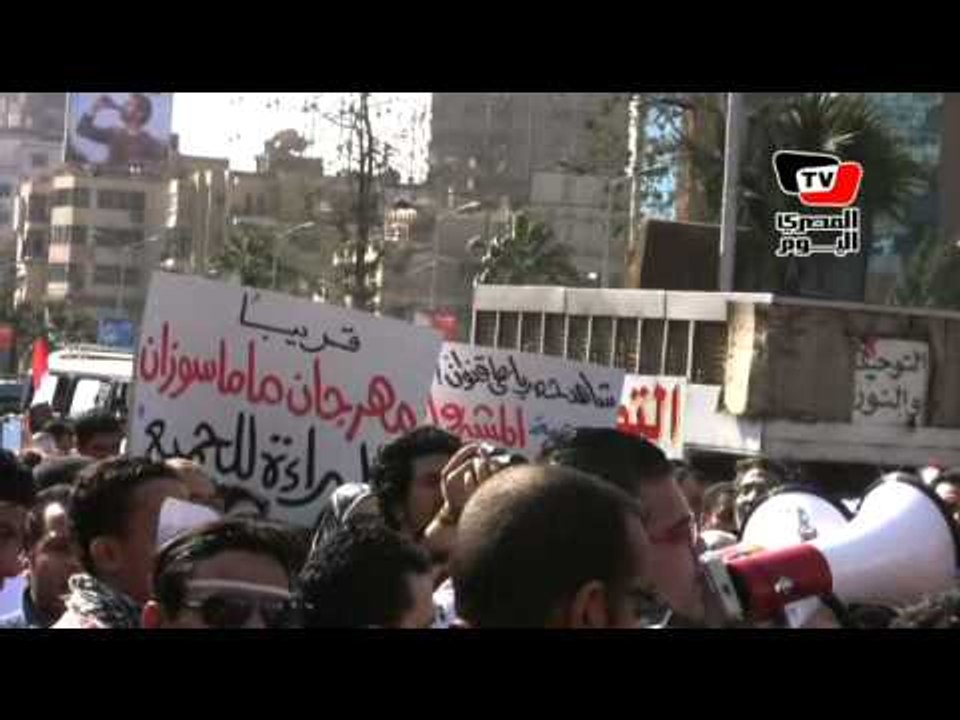 مسيرة «مصطفى محمود»: الثورة مستمرة