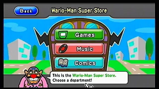 WarioWare D.I.Y. - Wario Man - Game Blender