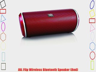 JBL Flip Wireless Bluetooth Speaker (Red)