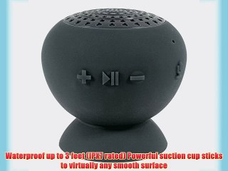 Lyrix Jive Jumbo Waterproof Bluetooth Speaker -  Black