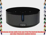 iHome iBN26G NFC Bluetooth Stereo System with Speakerphone (Gunmetal)