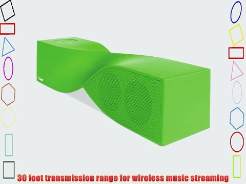 iSound Twist Bluetooth Wireless Mobile Speaker (Rubberized Green)