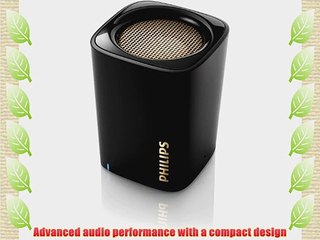 Philips BT100B/37 Wireless Mini Portable Bluetooth Speaker