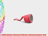 BOOM Swimmer Waterproof Wireless Bluetooth Speaker (Red)