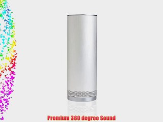 Stelle Audio STPLRBA Bluetooth Audio Pillar (Brushed Aluminum)