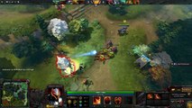 Dota 2 Dragon Knight hero gameplay