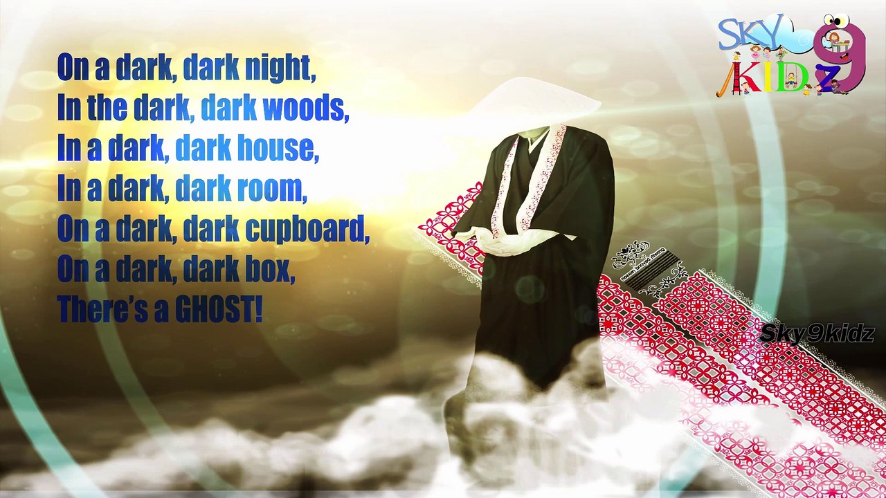 poem On a dark, dark night  RHYMES  KIDZ
