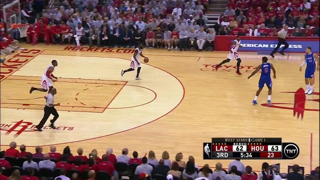 Josh Smith Alley-Oop to Dwight Howard Dunk _ Clippers vs Rockets _ Game 1 _ May 4, 2015 _ Playoffs