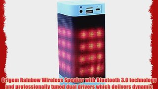 Bluetooth Speaker Portable Wireless Stereo Surround Sound LED Light Color Changing Speaker