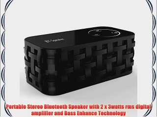 Download Video: Monstercube NB Portable Bluetooth speaker with Wireless Handsfree Speakerphone 6W Mini Speakers