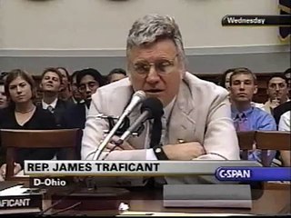 James Traficant; "Kick Them In The Crotch" hearing