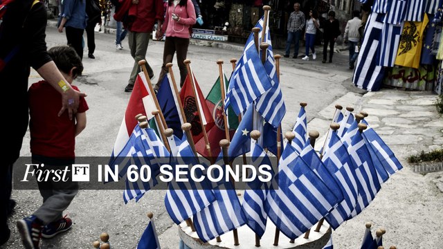 FirstFT - Greek forecasts cut, Le Pen suspended