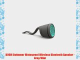 BOOM Swimmer Waterproof Wireless Bluetooth Speaker - Grey/Mint