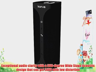 Korus Audio M20 Bluetooth and SKAA Speaker (Black)