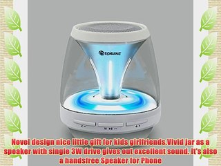 Eachine Portable Wireless Bluetooth Speaker with LED Night Lights Home Party / Beach / Picnic