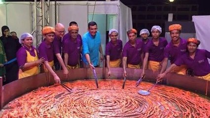 Largest JALEBI, Guinness World Record With Mumbai Restaurant