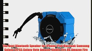 Monstercube Portable Bluetooth Waterproof Speaker for Shower / Outdoor  Amazing Powerful