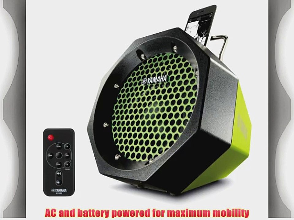 Yamaha PDX-11 30-Pin iPod/iPhone Speaker Dock (Green)