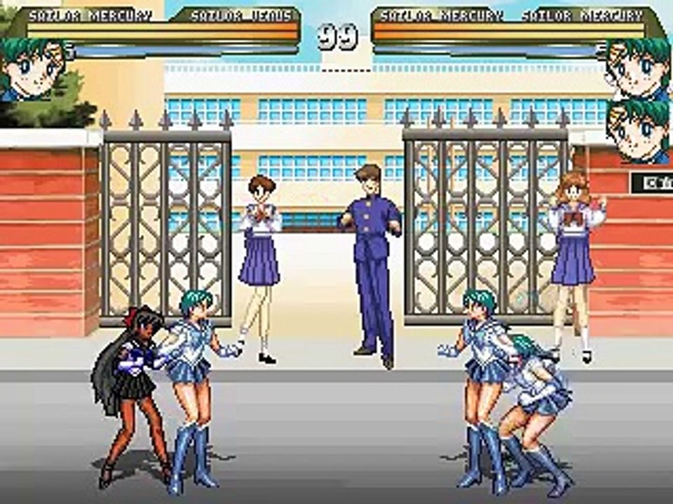 Sailor Mercury Combo MUGEN