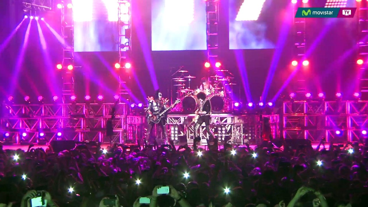 Kiss - Love Gun - Movistar Arena, Santiago, Chile - 2015-04-14