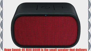 UE MINI BOOM Wireless Bluetooth Speaker - Red