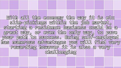 Have Success Working At Home With This Advice