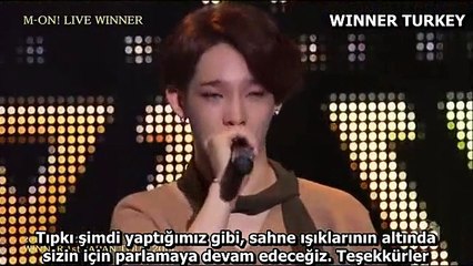 WINNER ZEPP KONSER TURU KAPANIŞ KONUŞMASI