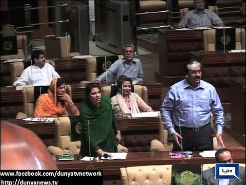 Dunya News - Brouhaha in Sindh Assembly as MPAs try to table resolution against Altaf